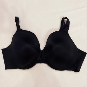 Soma Vanishing Back Full Coverage Black Bra-42D